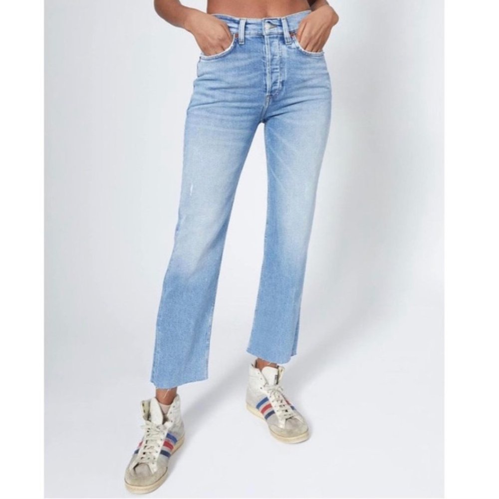 RE/DONE Originals High Rise Stove Pipe jeans